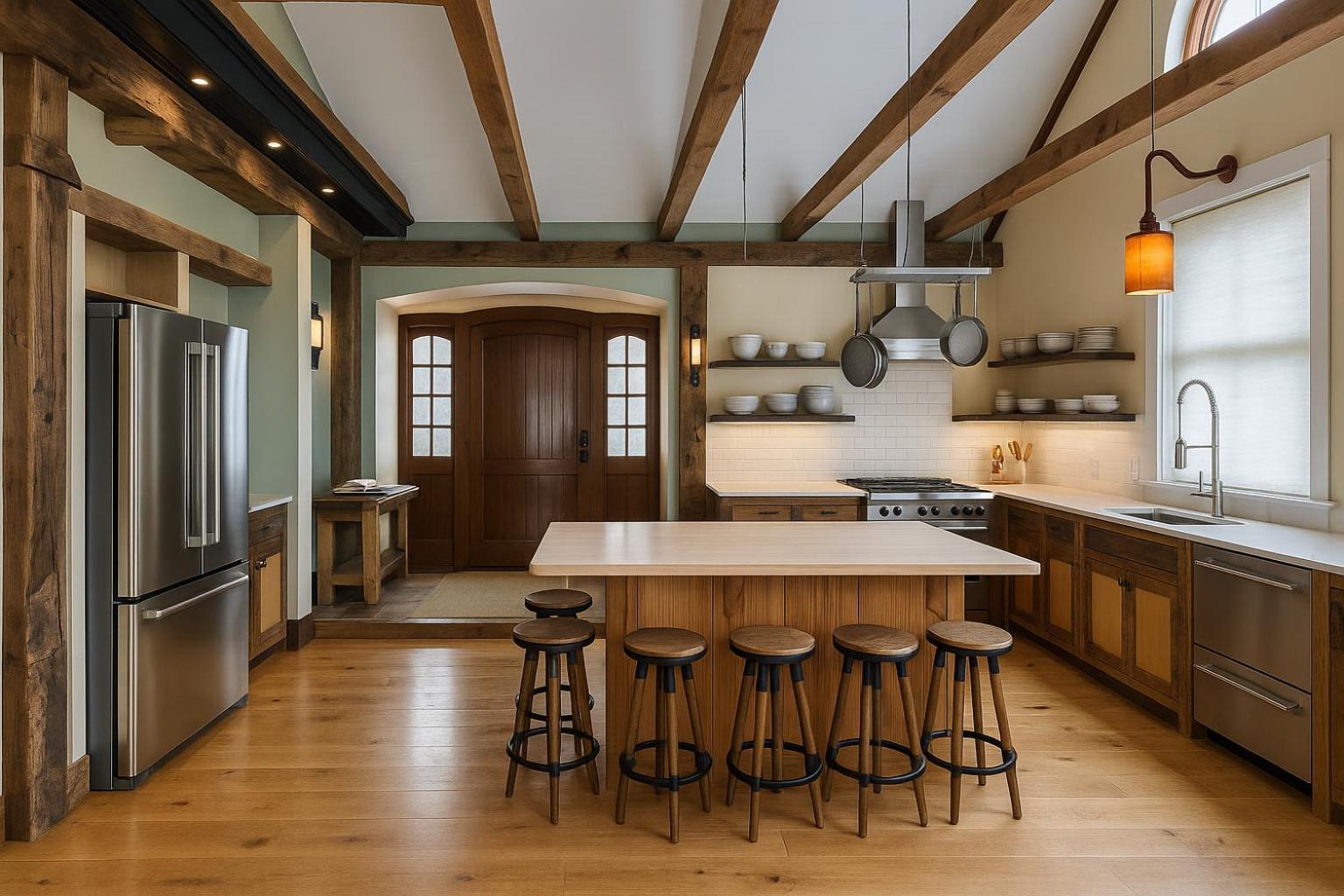 Hotel Magical Post And Beam Loft Downtown Newport!